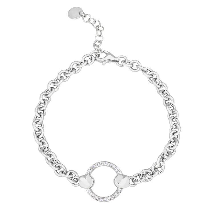 Ladies keepsake charm bracelets -Black Label Bracelet