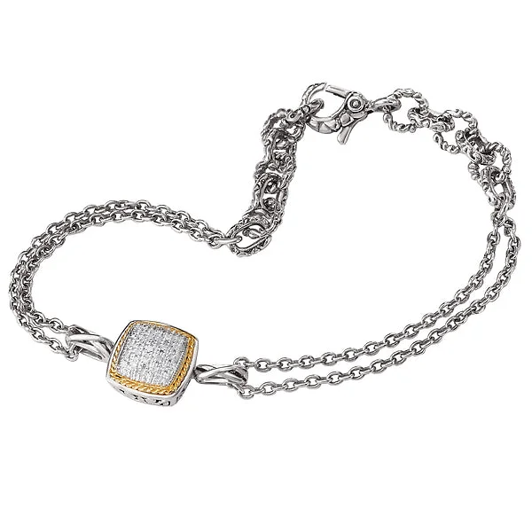 Ladies upscale gem bracelets -Ladies Fashion Diamond Bracelet