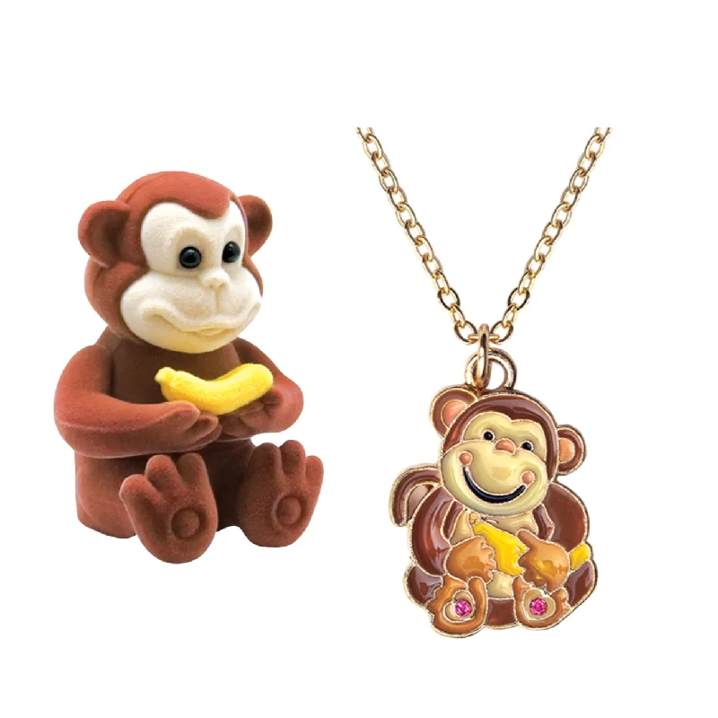 Rare find necklaces -Kids Monkey Necklace