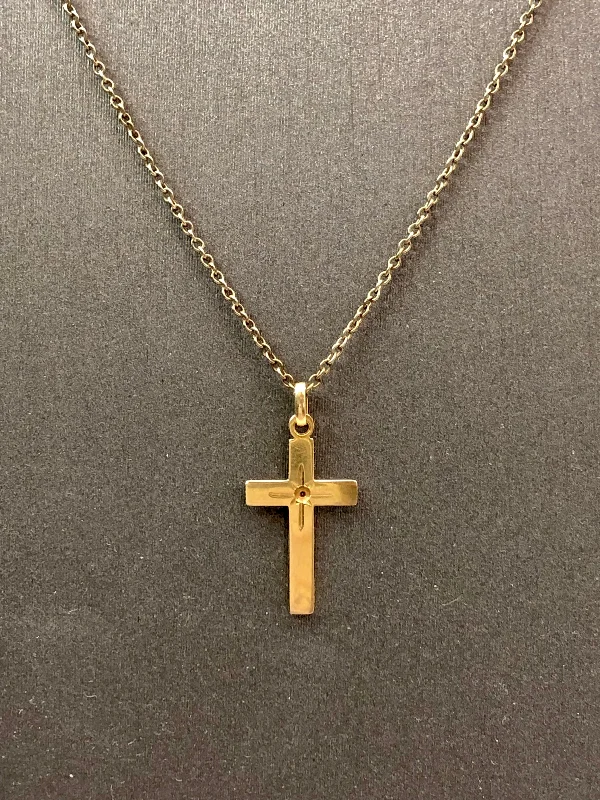 Parental bond necklaces -Estate Collection - Necklace - Cross Pendant Necklace