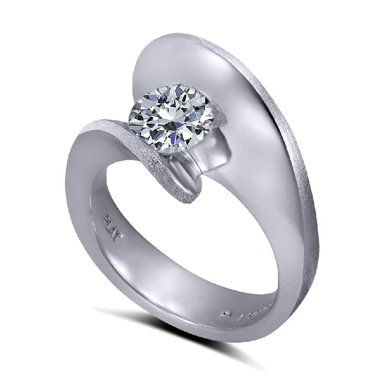 Ladies Engagement Rings Star Glow-Dance Of Life Engagement Ring