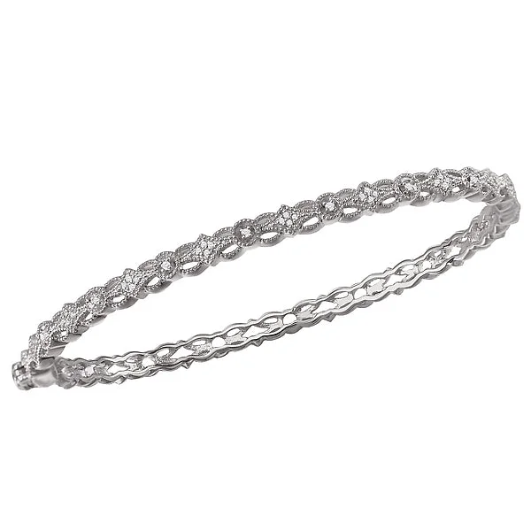 Ladies frosty winter bracelets -Ladies Fashion Diamond Bracelet