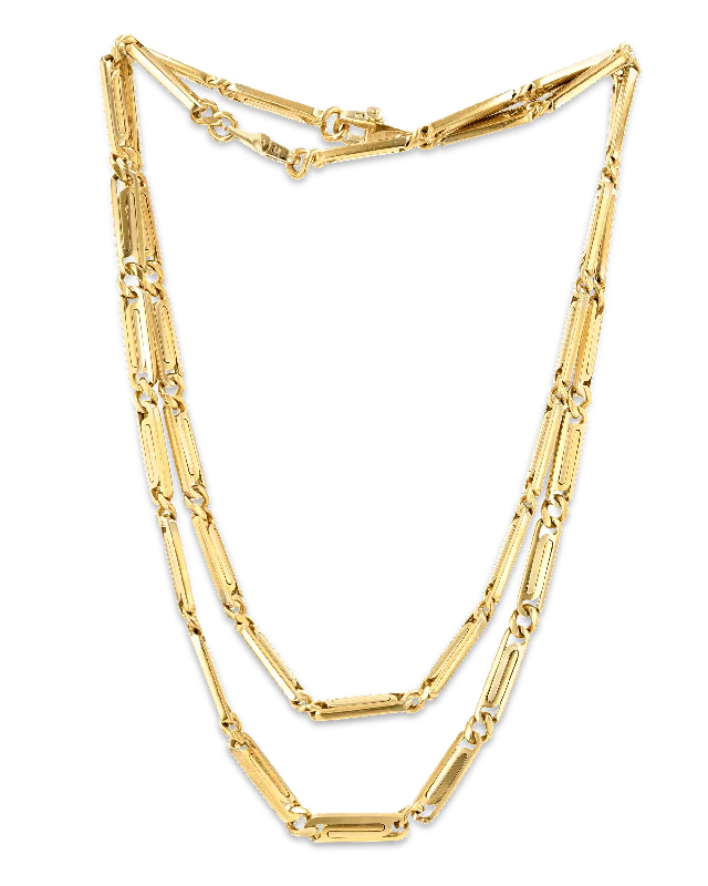 Icy winter necklaces -Pomellato Gold Link Necklaces