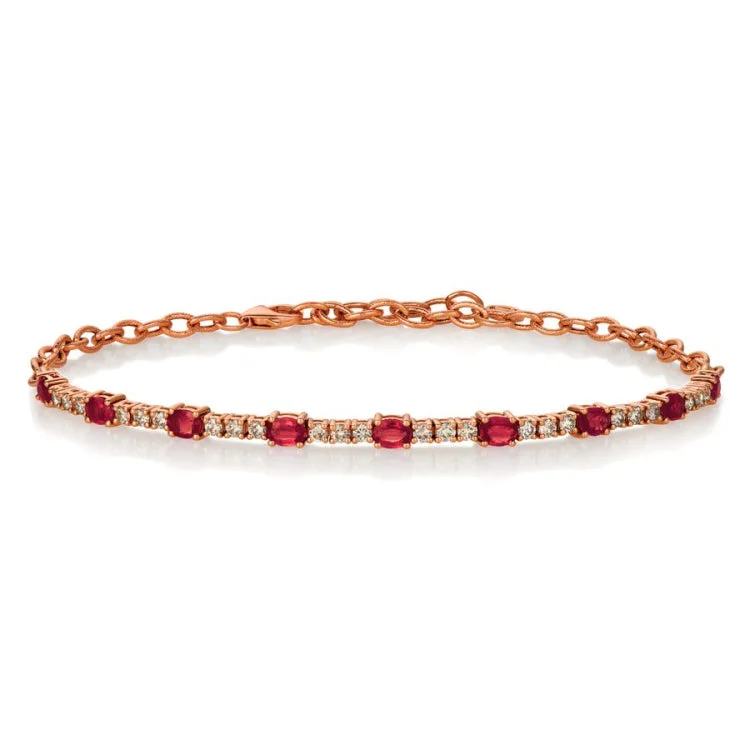 Ladies delicate link bracelets -Le Vian Bracelet