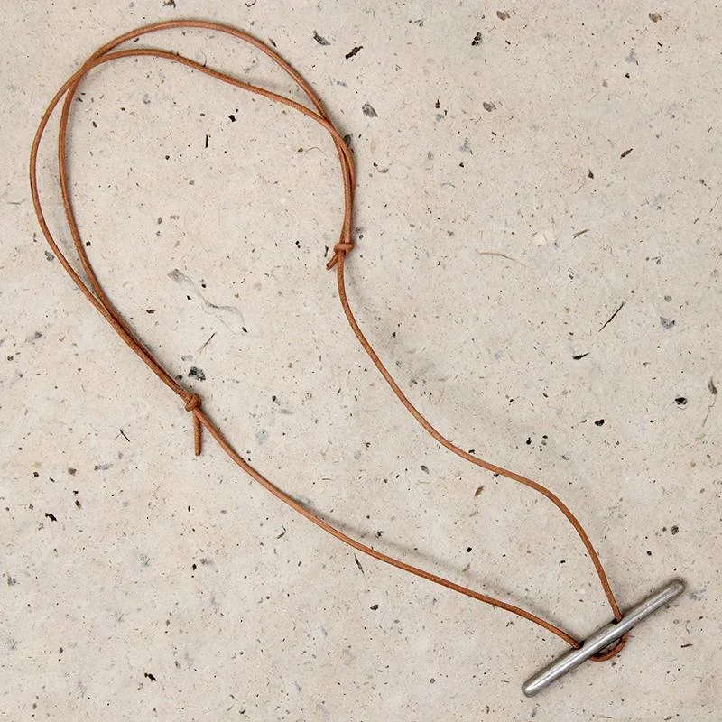 Delicate strand necklaces -The Sterling Silver Cleat Necklace by Local Artist